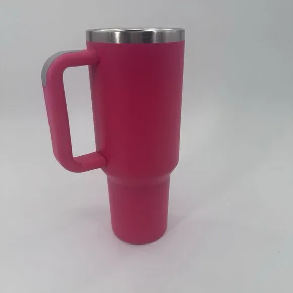 Stanley Flowstate Quencher H2O Double Vacuum Insulate Tumbler 40 oz Fuchsia - Picture 4 of 14